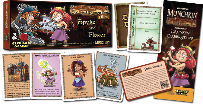 The Red Dragon Inn : Allies - Spyke and Flower Expansion